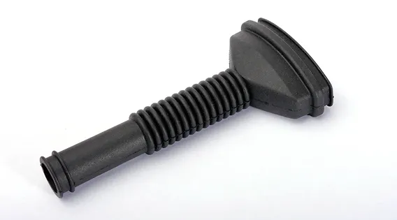 Soufflet noir en élastomère