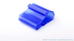 Profilé bleu en silicone